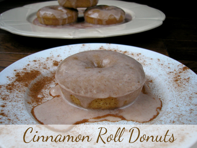 Cinnamon Roll Donuts