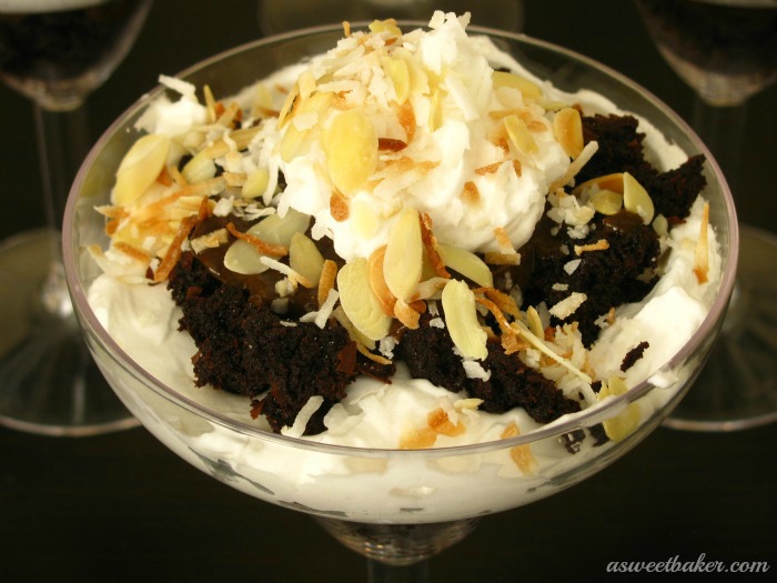 Almond Joy Brownie Trifle2