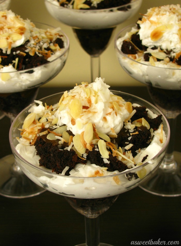 Almond Joy Brownie Trifle3