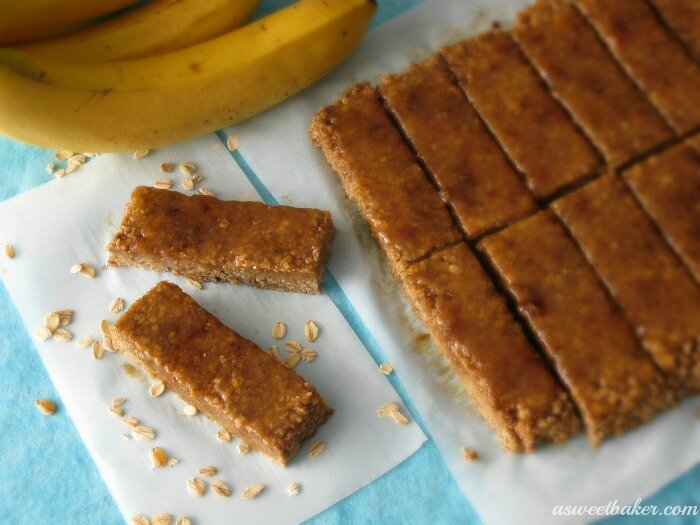 Banana Caramel Granola Bars2