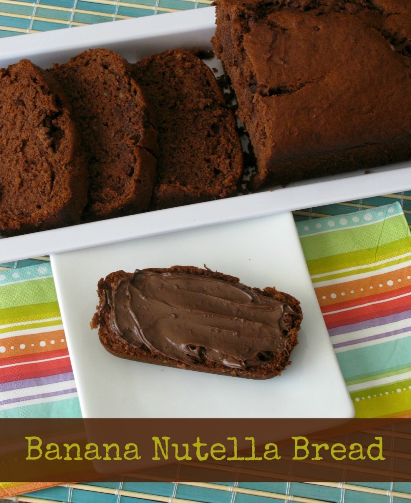 Banana Nutella Bread