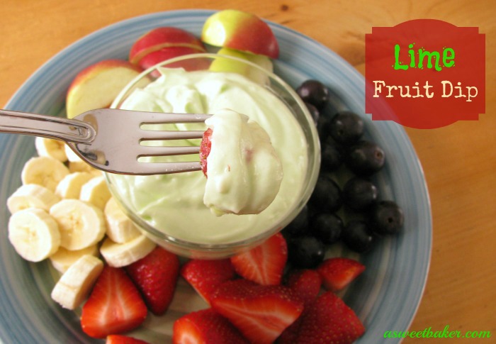 Lime Fruit Dip