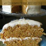 Carrot Cake with Cinnamon Cream Cheese Icing1