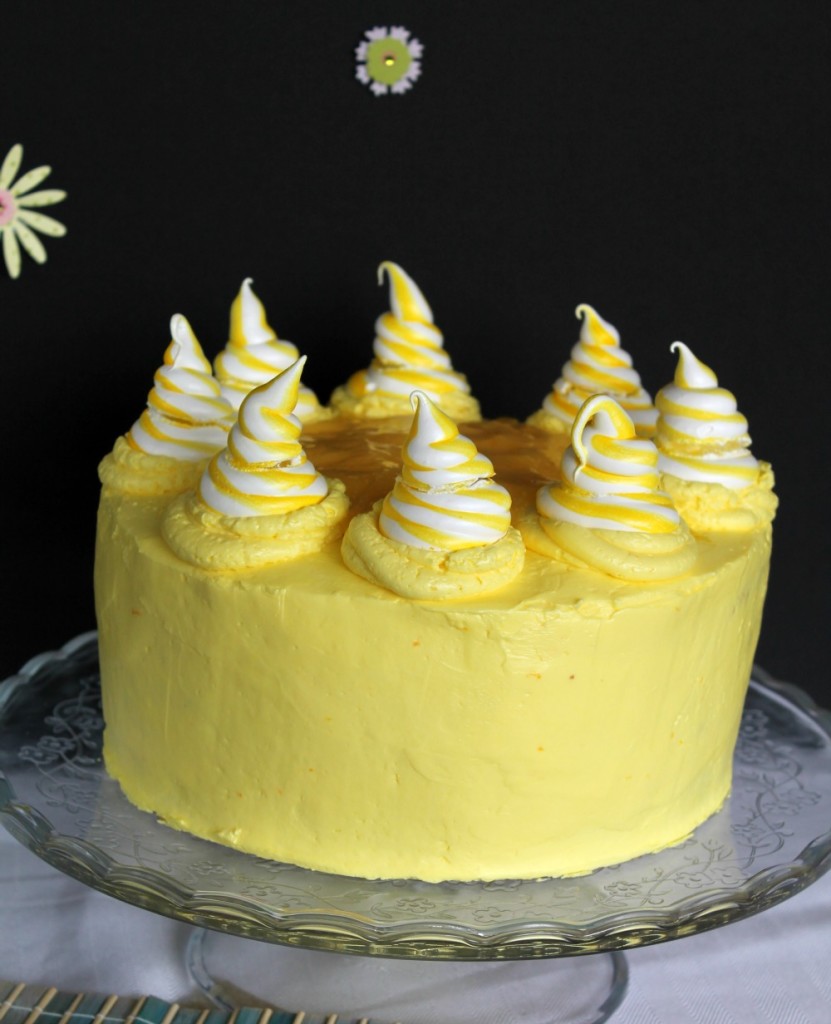Lemon Meringue Delight Cake