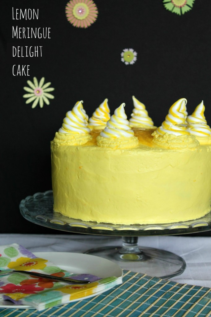 Lemon Meringue Delight Cake