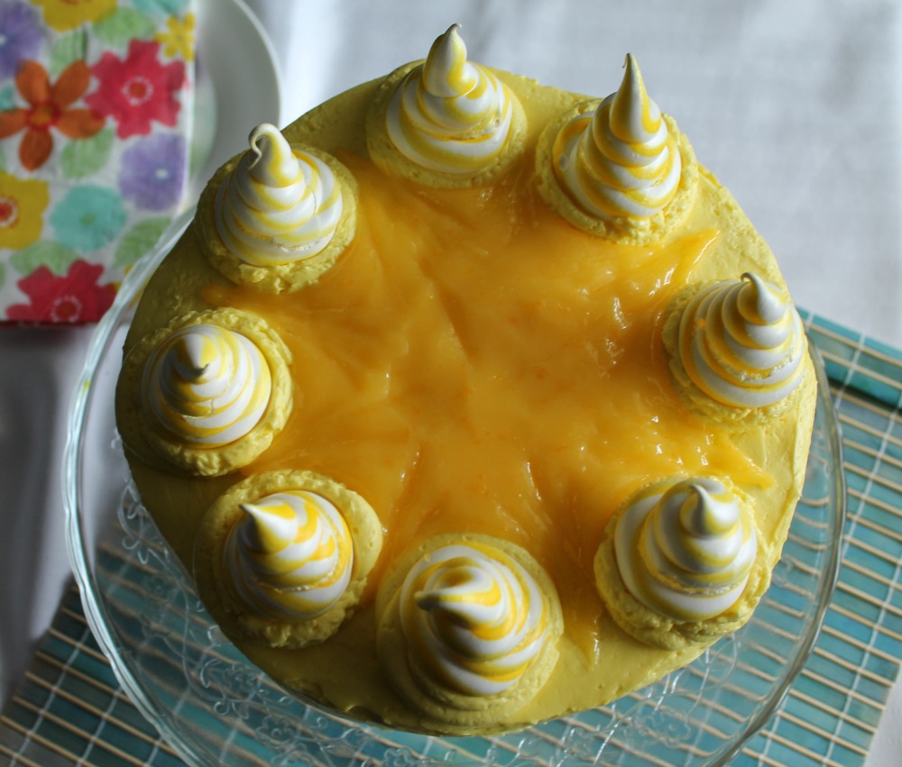 Lemon Meringue Delight Cake