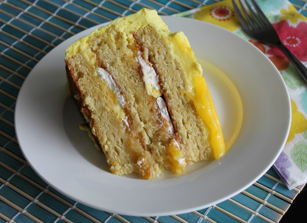 Lemon Meringue Delight Cake