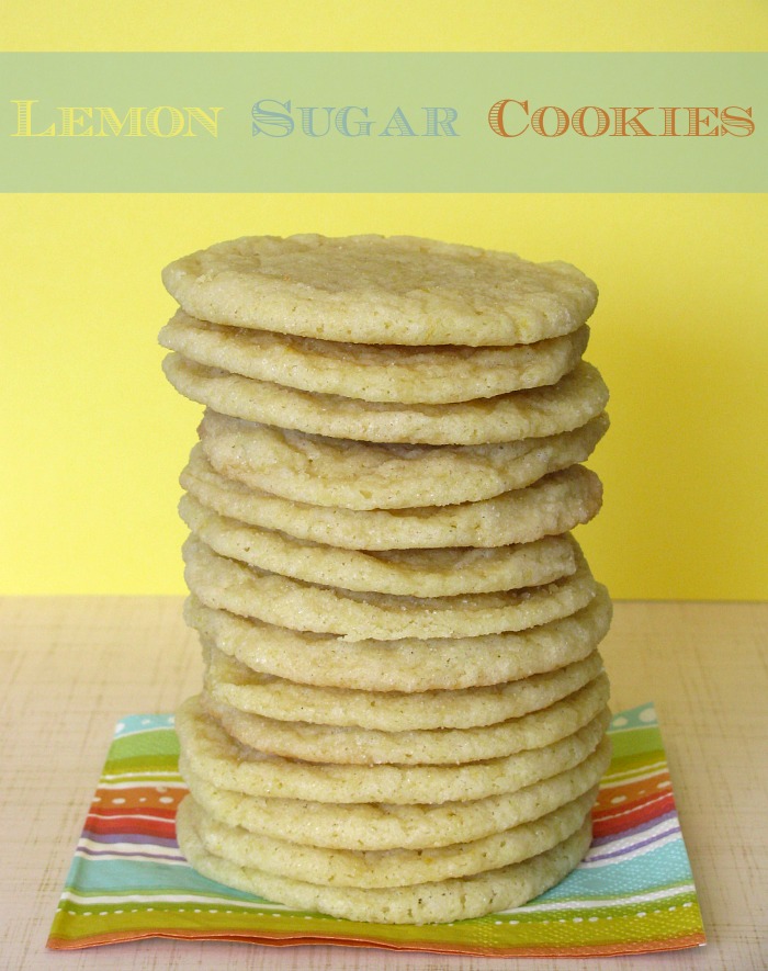 Lemon Sugar Cookies