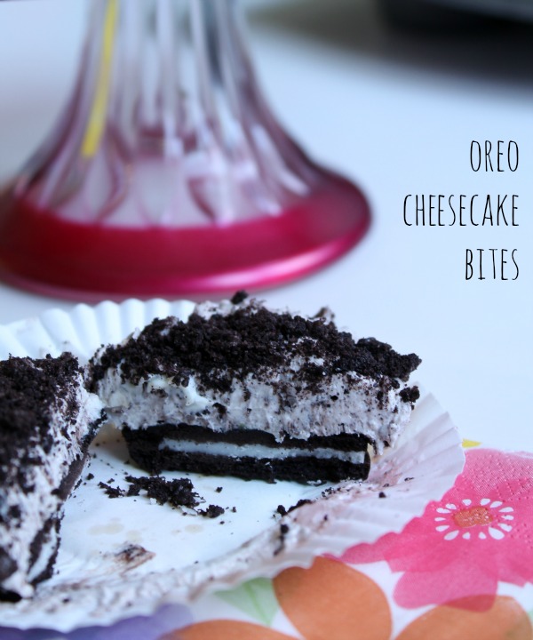 Oreo Cheesecakes Bites